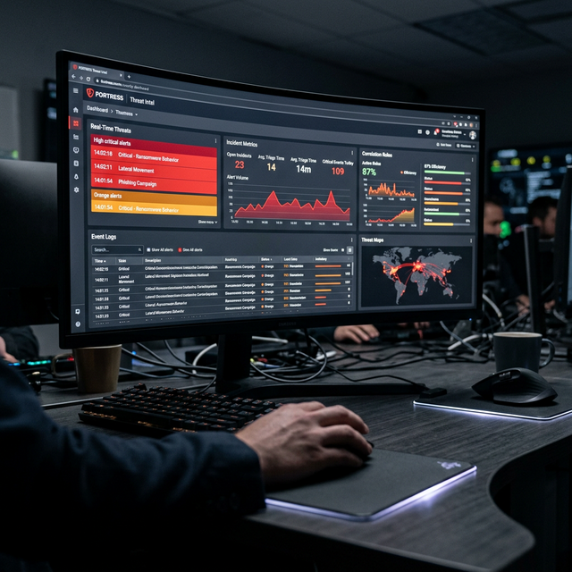 SOC Monitoring Dashboard